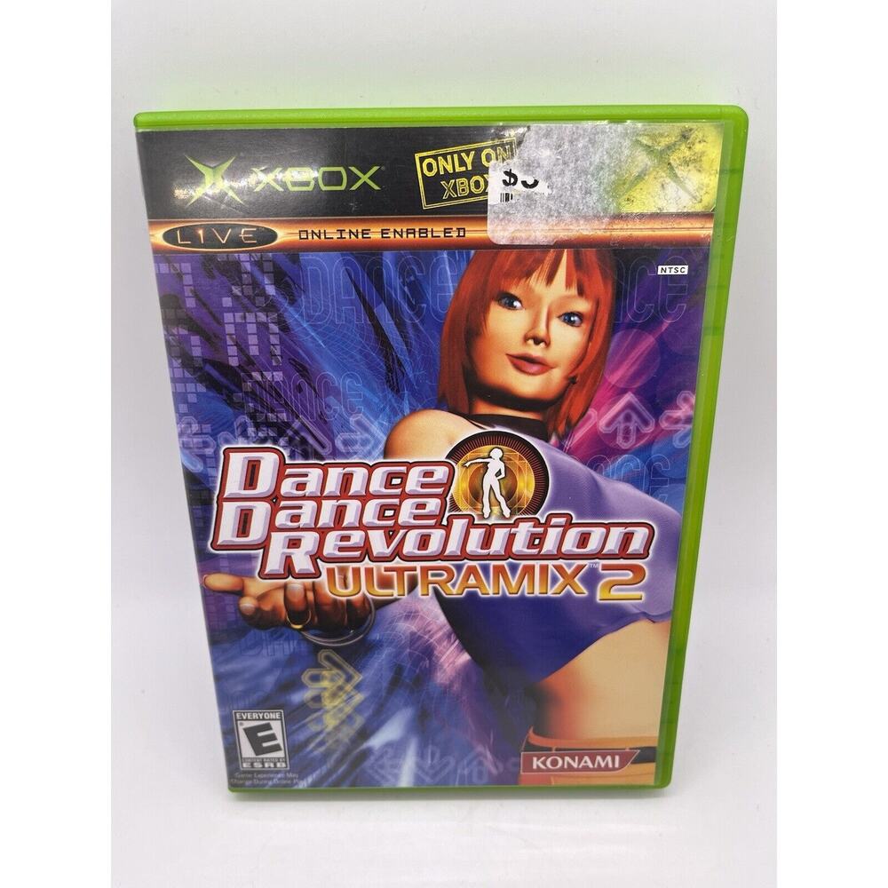Dance Dance Revolution Ultramix 2 Xbox - Complete CIB - TESTED